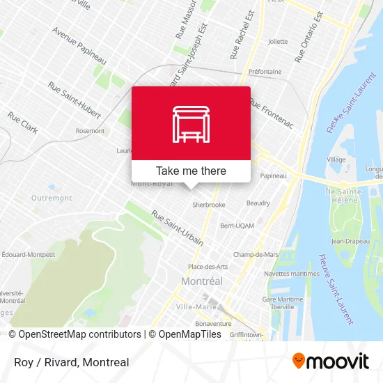 Roy / Rivard map