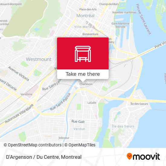 D'Argenson / Du Centre map