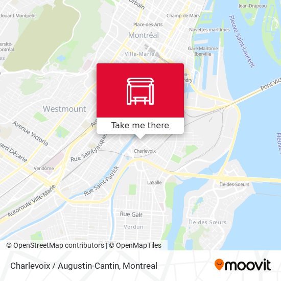 Charlevoix / Augustin-Cantin map