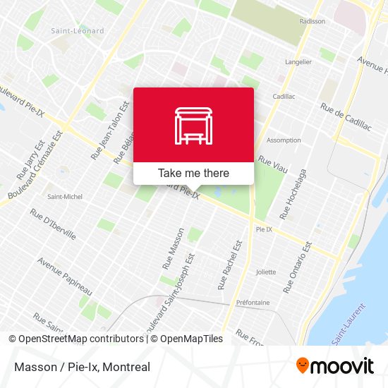 Masson / Pie-Ix map
