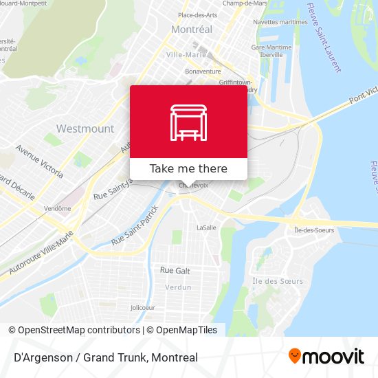 D'Argenson / Grand Trunk map