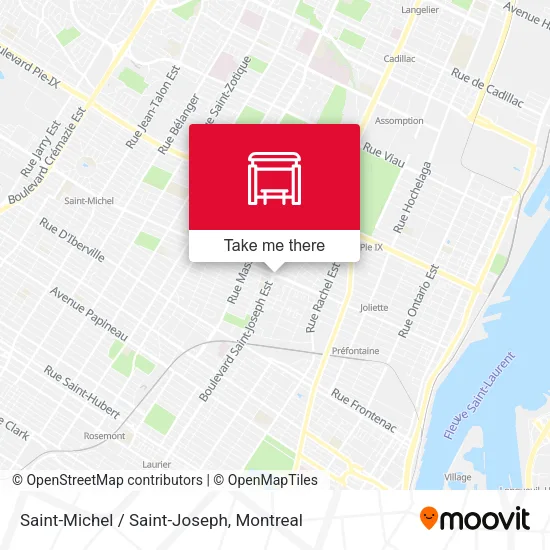 Saint-Michel / Saint-Joseph map