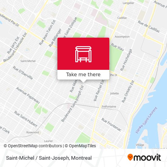 Saint-Michel / Saint-Joseph map