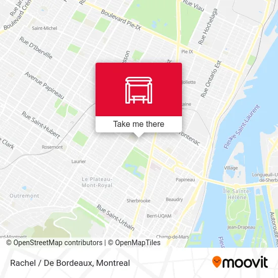 Rachel / De Bordeaux map