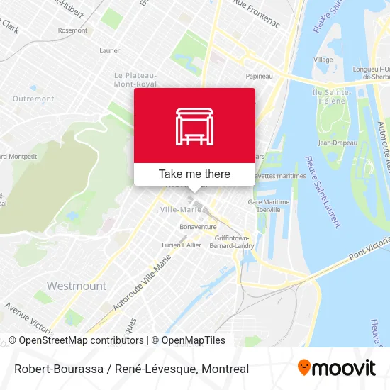 Robert-Bourassa / René-Lévesque map