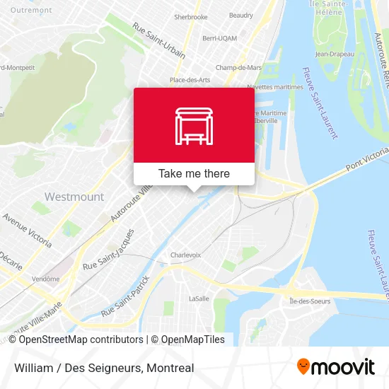 William / Des Seigneurs map