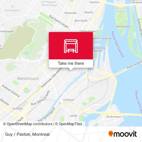 Guy / Paxton map