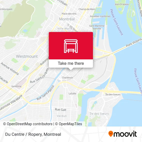 Du Centre / Ropery map