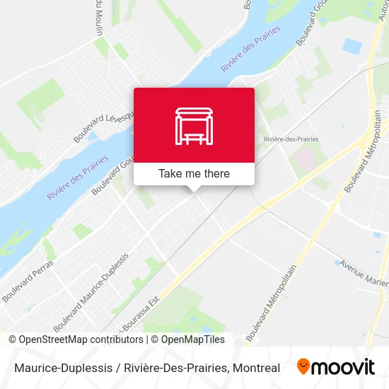 Maurice-Duplessis / Rivière-Des-Prairies map