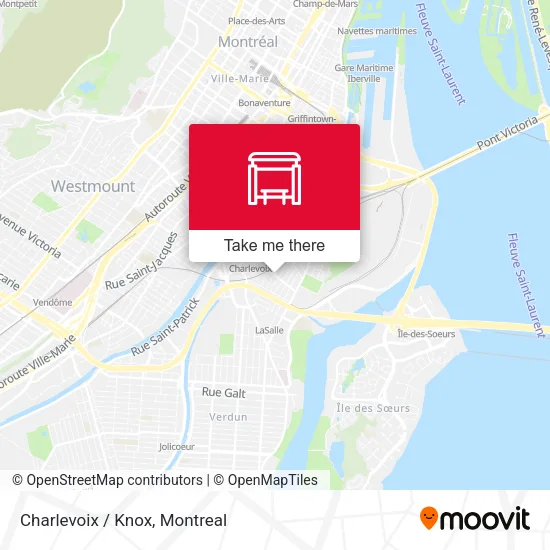 Charlevoix / Knox map