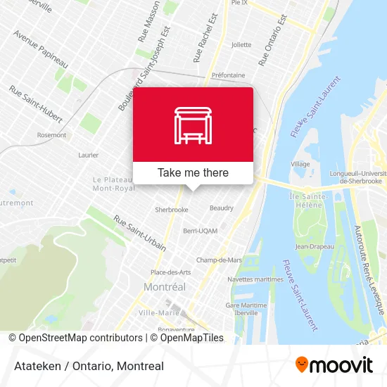 Atateken / Ontario map