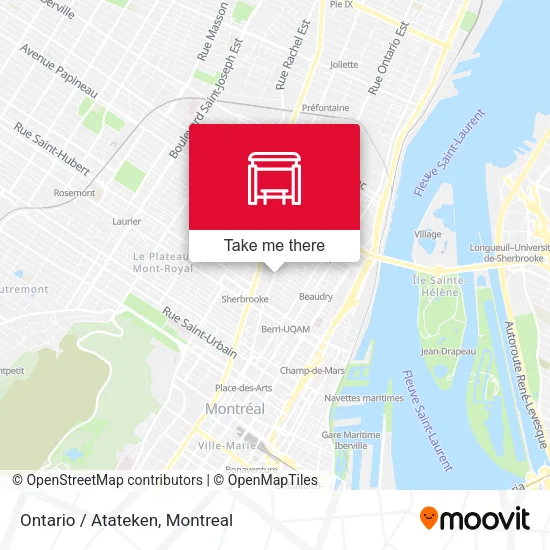 Ontario / Atateken map