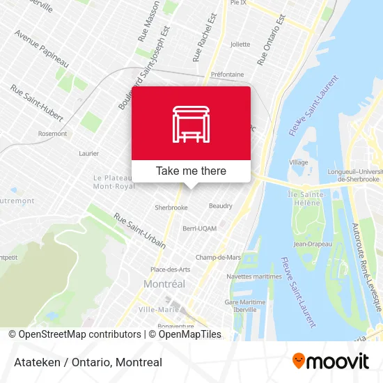 Atateken / Ontario map