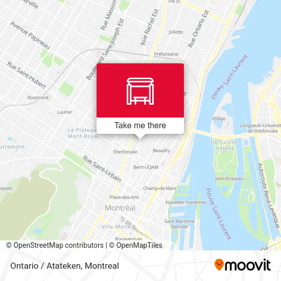 Ontario / Atateken map