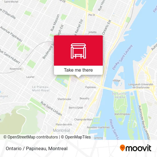 Ontario / Papineau map