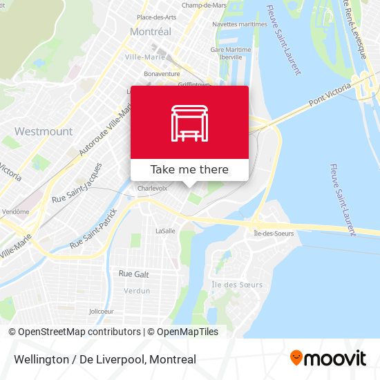 Wellington / De Liverpool map