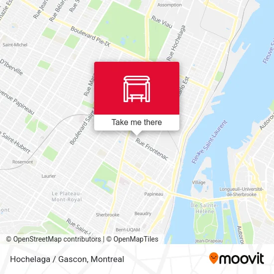 Hochelaga / Gascon map