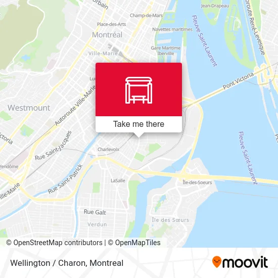 Wellington / Charon map