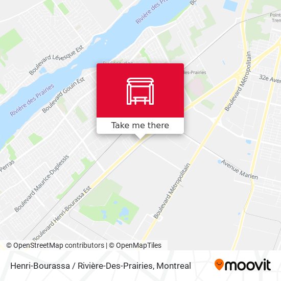 Henri-Bourassa / Rivière-Des-Prairies map