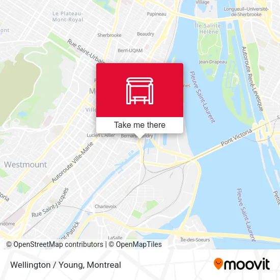 Wellington / Young map