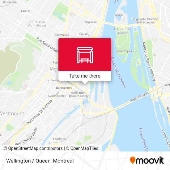 Wellington / Queen map