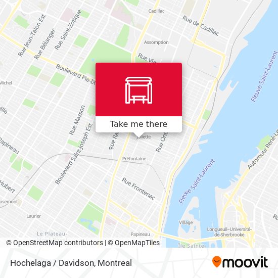 Hochelaga / Davidson map