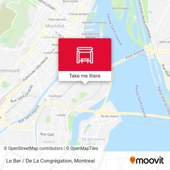 Le Ber / De La Congrégation map