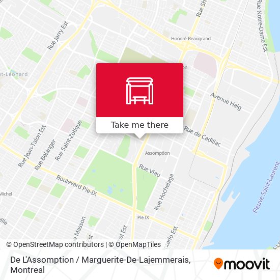 De L'Assomption / Marguerite-De-Lajemmerais map