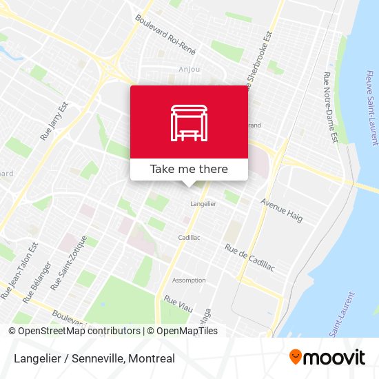 Langelier / Senneville map