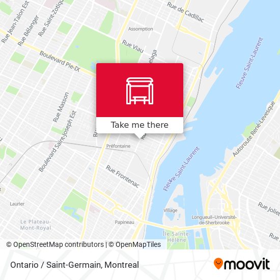 Ontario / Saint-Germain map