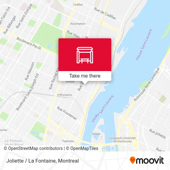 Joliette / La Fontaine map