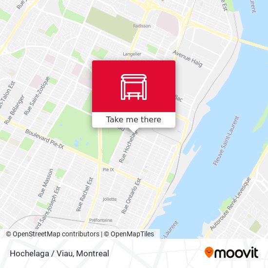 Hochelaga / Viau map