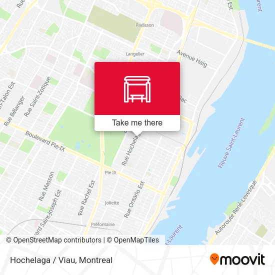 Hochelaga / Viau map