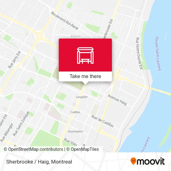 Sherbrooke / Haig map