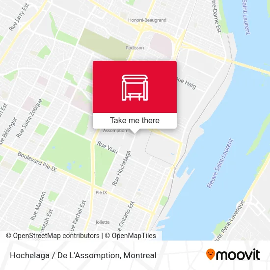 Hochelaga / De L'Assomption map