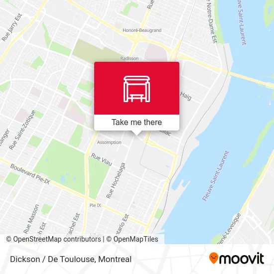 Dickson / De Toulouse map