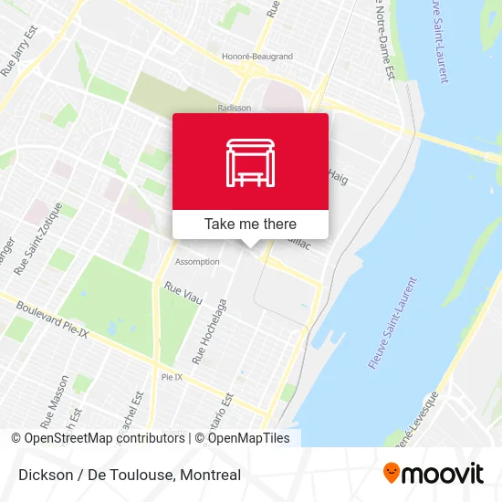 Dickson / De Toulouse map