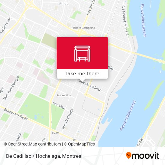 De Cadillac / Hochelaga map