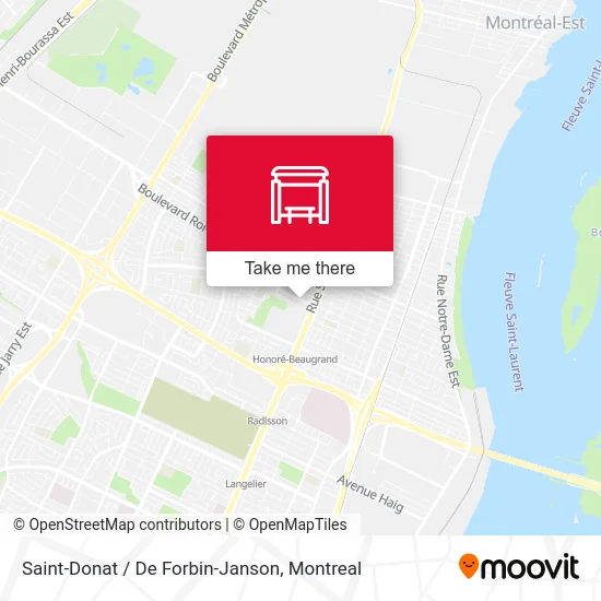 Saint-Donat / De Forbin-Janson map