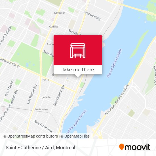 Sainte-Catherine / Aird map