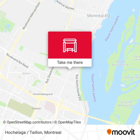 Hochelaga / Taillon map