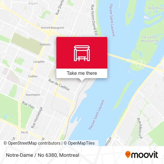 Notre-Dame / No 6380 map