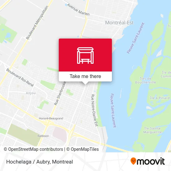 Hochelaga / Aubry map