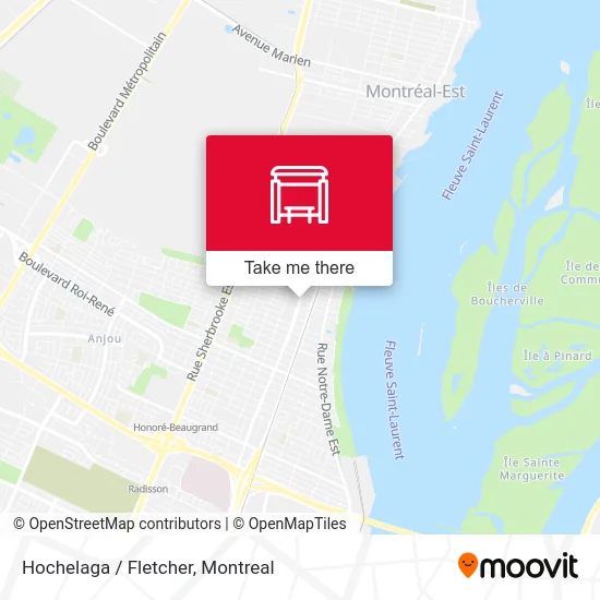 Hochelaga / Fletcher map