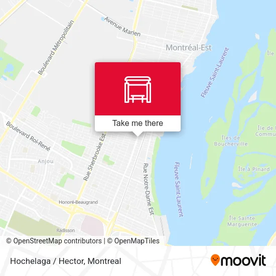 Hochelaga / Hector map