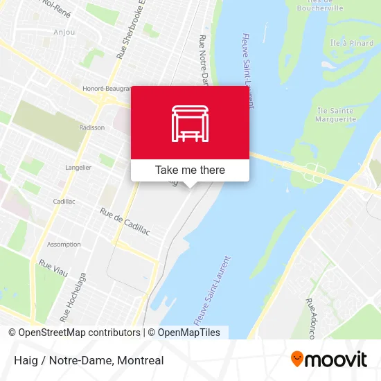 Haig / Notre-Dame map