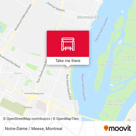 Notre-Dame / Meese map