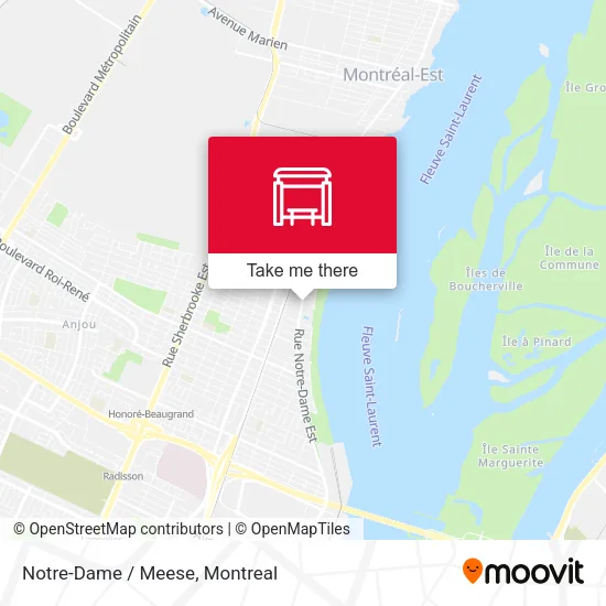 Notre-Dame / Meese map