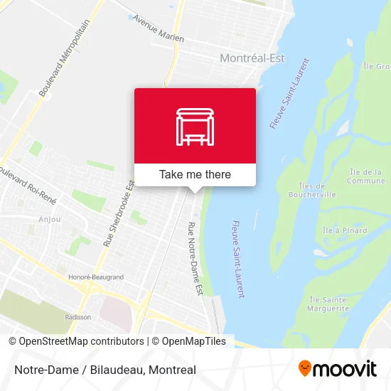 Notre-Dame / Bilaudeau map