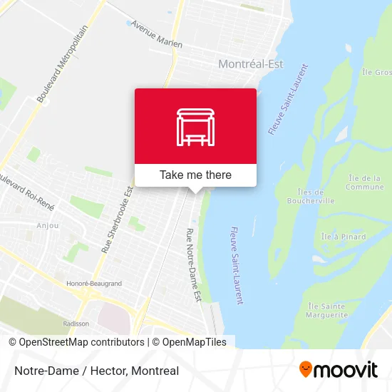 Notre-Dame / Hector map